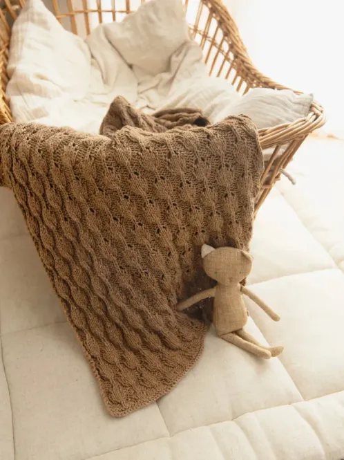 Hovedbilde Lilja Babyblanket 