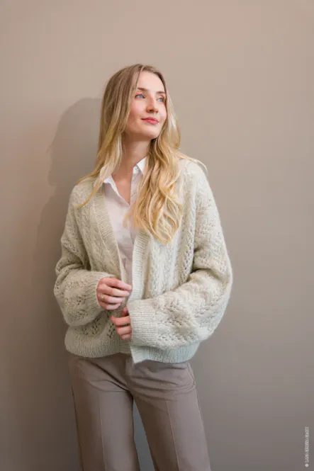 Hovedbilde Cardigan Hullmønster